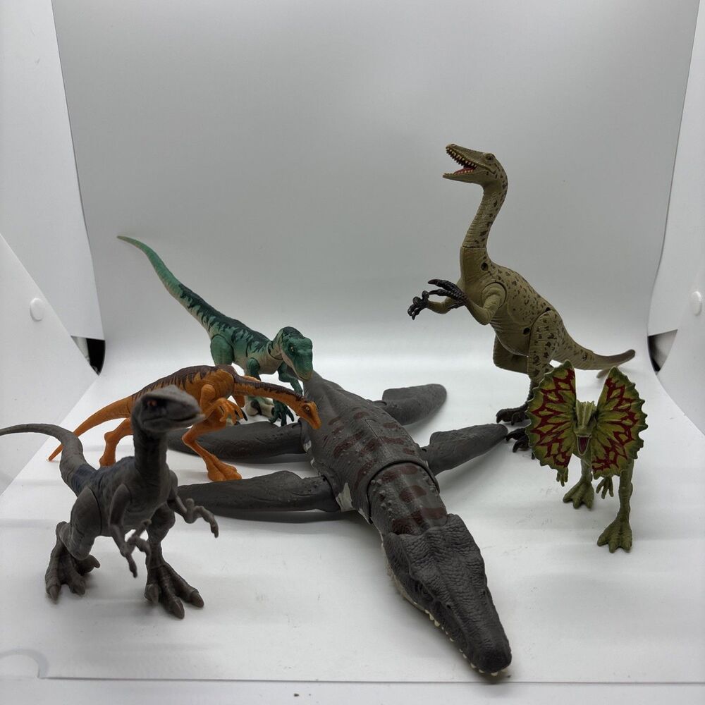 Mattel Jurassic World Mixed LOT - the big one has no sound.